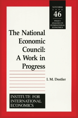 The National Economic Council – A Work in Progress book