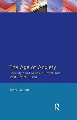 Age of Anxiety book