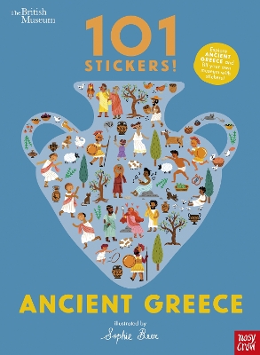 British Museum 101 Stickers! Ancient Greece book