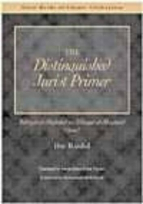 Distinguished Jurist's Primer book