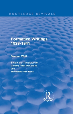 Formative Writings book