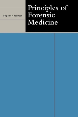 Principles of Forensic Medicine book