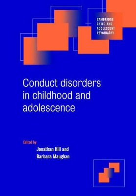 Conduct Disorders in Childhood and Adolescence book