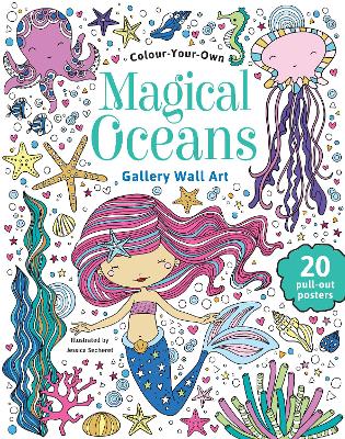 Colour Your Own Magical Oceans book