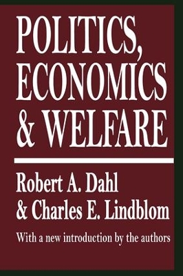 Politics, Economics, and Welfare book