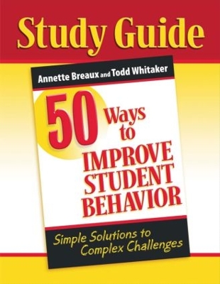 50 Ways to Improve Student Behavior book