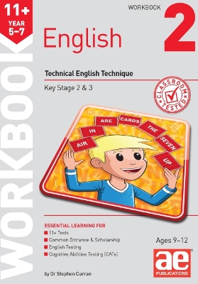 11+ English Year 5-7 Workbook 2 book