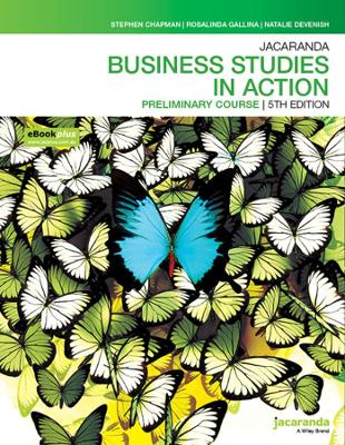 Jacaranda Business Studies in Action Preliminary course 5e eBookPLUS & Print book