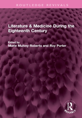 Literature & Medicine During the Eighteenth Century book