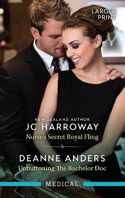 Nurse's Secret Royal Fling/Unbuttoning The Bachelor Doc book