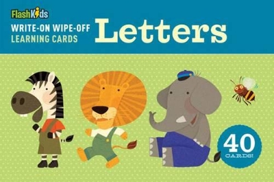 Write-On Wipe-Off Learning Cards: Letters book