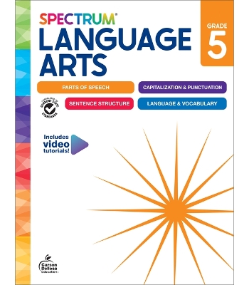 Spectrum Language Arts Workbook, Grade 5 book