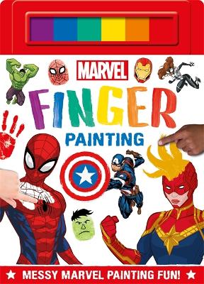 Marvel: Finger Painting book