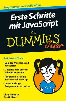 Erste Schritte mit JavaScript für Dummies Junior book