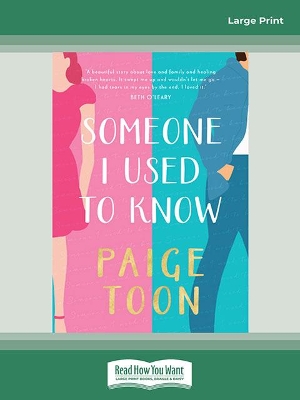 Someone I Used to Know book