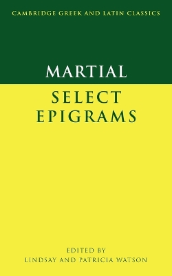 Martial: Select Epigrams book