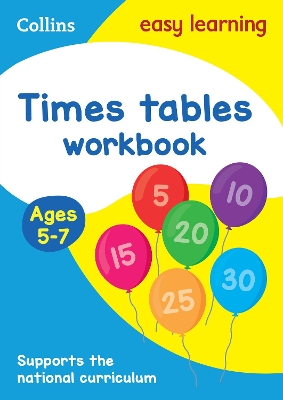 Times Tables Workbook Ages 5-7: New Edition book