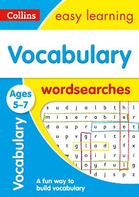 Vocabulary Word Searches Ages 5-7 book