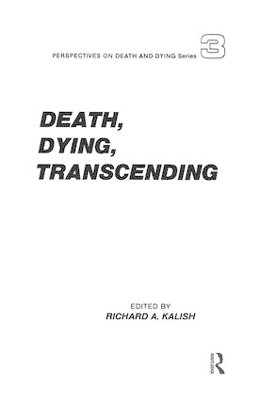 Death, Dying, Transcending book