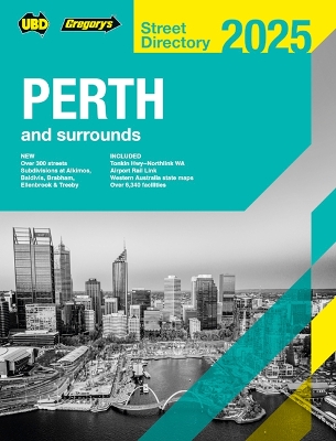 Perth & Surrounds Street Directory 2025 67th book