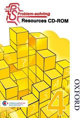 Can Do Problem Solving Year 4 Resources CD-ROM book