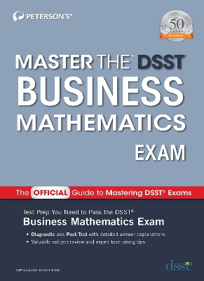Master the DSST Business Mathematics Exam book