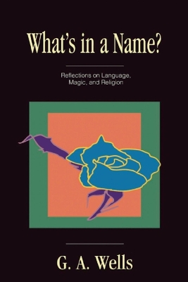 What's in a Name? book
