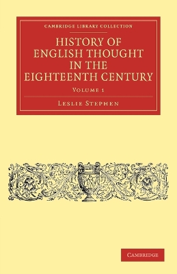 History of English Thought in the Eighteenth Century book