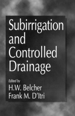 Subirrigation and Controlled Drainage book