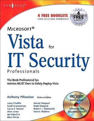 Microsoft Vista for IT Security Professionals book