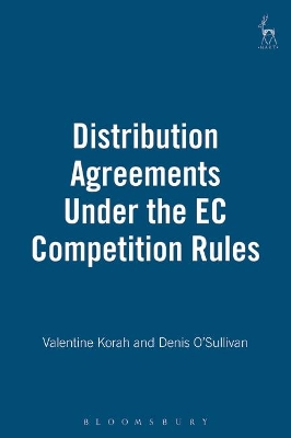 Distribution Agreements Under the EC Competition Rules book