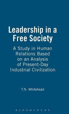 Leadership in a Free Society book