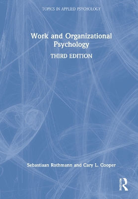 Work and Organizational Psychology book