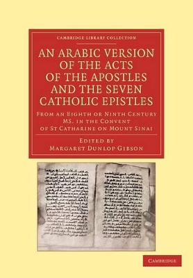 Arabic Version of the Acts of the Apostles and the Seven Catholic Epistles book