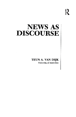 News As Discourse book