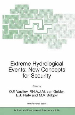 Extreme Hydrological Events: New Concepts for Security book