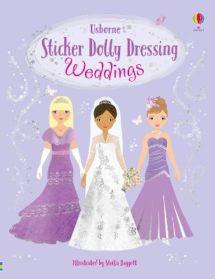 Sticker Dolly Dressing Weddings book