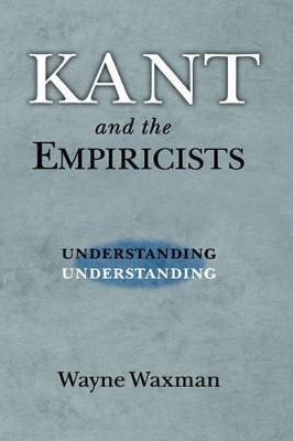 Kant and the Empiricists book