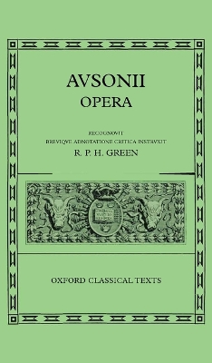 Ausonius Opera book