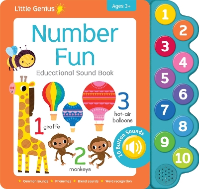 Little Genius Number Fun book