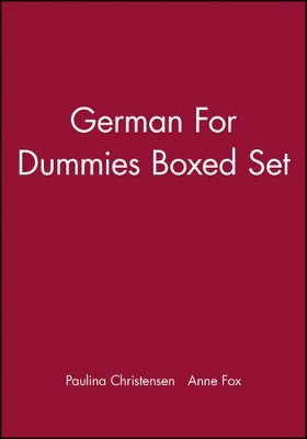 German for Dummies, Boxed Set by Paulina Christensen