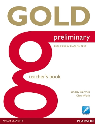 Gold Preliminary Teacher's Book book