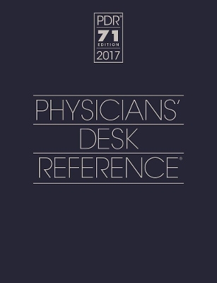 2017 Physicians' Desk Reference 71st Edition (Boxed) book