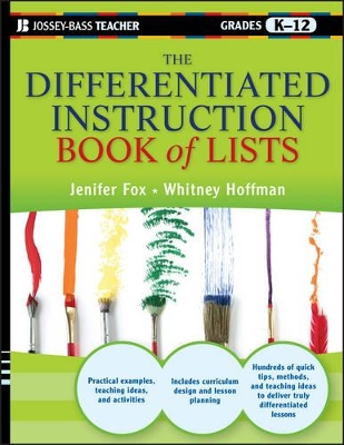 Differentiated Instruction Book of Lists book