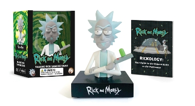 Rick and Morty Talking Rick Sanchez Bust book