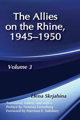 Allies on the Rhine, 1945-1950 book