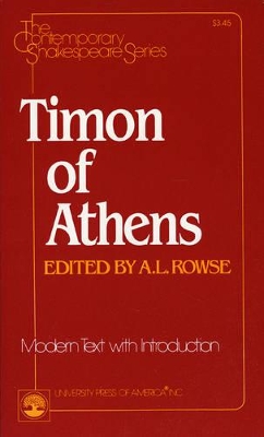 Timon of Athens book