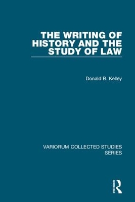 Writing of History and the Study of Law book