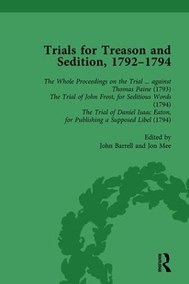 Trials for Treason and Sedition, 1792-1794 book