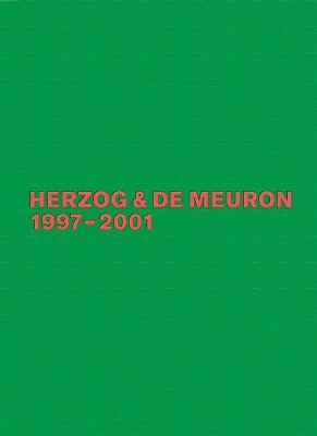 Herzog & de Meuron 1997-2001 book